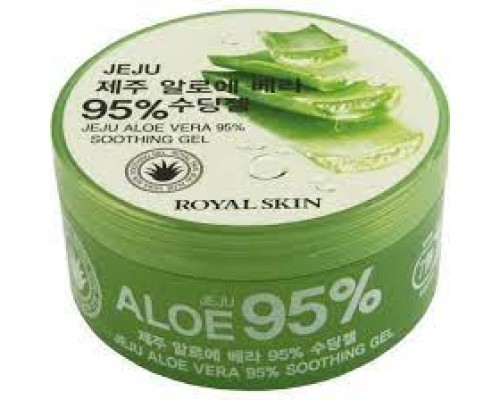 Многофункциональный гель для лица и тела Royal Skin с 95% содержанием алоэ, 300 мл