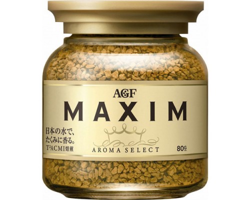  Кофе растворимый AGF Maxim Aroma Select, 80 г