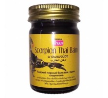 Тайский бальзам Banna Scorpion Thai Balm с ядом скорпиона, 50 г