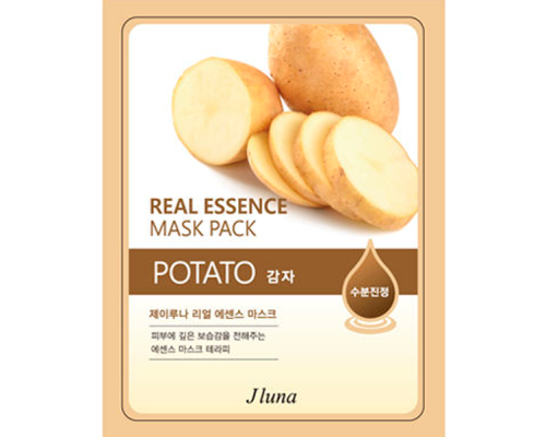 Тканевая маска Jluna Real Essence Mask Pack Potato c с картофелем, 25 мл