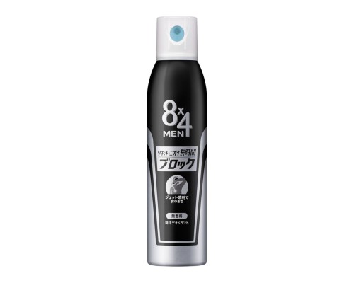 Спрей дезодорант-антиперспирант для мужчин КАО 8x4 Men Power Protect, без аромата, 135 г