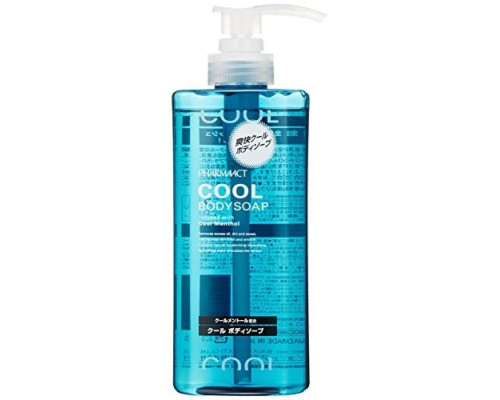 Охлаждающий гель для душа Pharmaact Cool Body Soap Refill с ментолом и алоэ, 600 мл