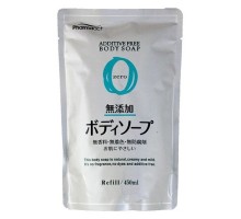 Жидкое мыло для тела Pharmaact Mutenka Zero без добавок, для чувствительной кожи, сменная упаковка, 600 мл