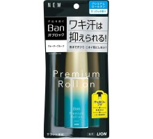 Премиальный дезодорант-антиперспирант Lion Ban Premium Gold Label роликовый, нано-ионный, аромат свежести, 40 мл