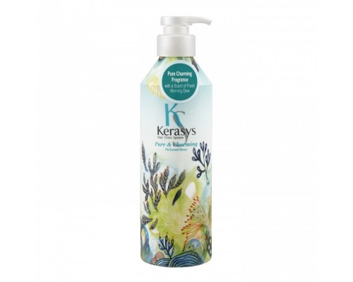 Парфюмированный шампунь KeraSys Perfumed Line Pure & Charming Shampoo для сухих волос, 400 мл 