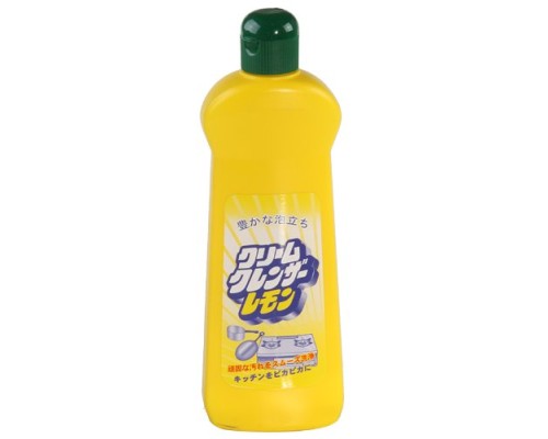 LION Чистящее средство "Cream Cleanser" с полирующими частицами и свежим ароматом лимона 400 г