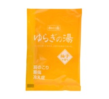 LION Соль для принятия ванны "Bath Salt Novopin Yuragi noYu" с ароматом японского цитруса юдзу 25 г