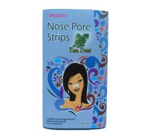 LION Очищающие поры стрипы (пластыри) "Prreti" для носа с экстрактом чайного дерева "Nose Pore Strips Tea Tree" 3 шт