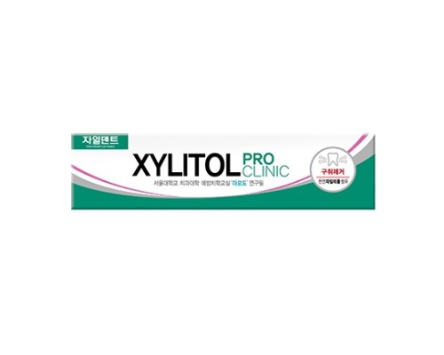 LION Укрепляющая эмаль зубная паста "Xylitol"/ "Pro Clinic" c экстрактами трав (коробка) 130 г