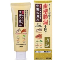 LION Зубная паста "Hitect Seiyaku" для профилактики болезней десен и кариеса с ароматом лечебных трав (коробка) 90 г
