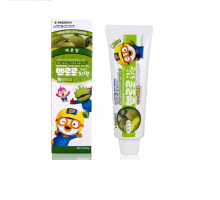 LION Зубная паста "Pororo" для детей от 3 лет с пониженным содержанием фтора (со вкусом дыни) 90 г