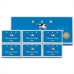 Молочное освежающее мыло COW Beauty Soap Чистота и свежесть, синяя упаковка, 6 шт по 85 г