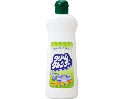 LION Чистящее средство "Cream Cleanser" с полирующими частицами и свежим ароматом мяты 400 г