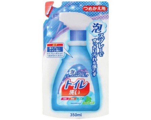 Чистящая спрей-пена для туалета Nihon Foam Spray Toilet, сменная упаковка, 350 мл