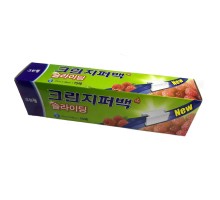 LION Плотные полиэтиленовые пакеты на молнии для хранения и замораживания горячих и холодных пищевых продуктов 27 см * 28 см, 15 шт