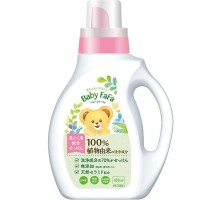 LION Жидкое средство "Baby FaFa Series" для стирки детского белья (натуральный аромат бергамота) 800 мл