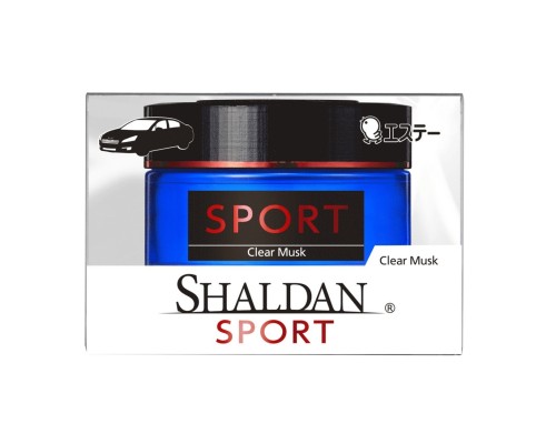 LION Гелевый ароматизатор "Shaldan" для салона автомобиля (с чистым мускусным ароматом «Clear Musk») 39 мл
