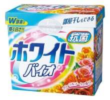 Стиральный порошок с кондиционером Nihon White Bio Plus Antibacterail с цветочным ароматом, 800 г