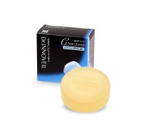 LION Сохраняющее влагу косметическое мыло "Dr. Innoveil" для жирной, комбинированной и проблемной кожи лица с липидурами и маслом лаванды 100 г