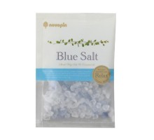 LION Голубая морская соль из залива Шарк-Бэй с эфирными маслами для принятия ванны "Bath Salt Novopin Natural Salt" 50 г
