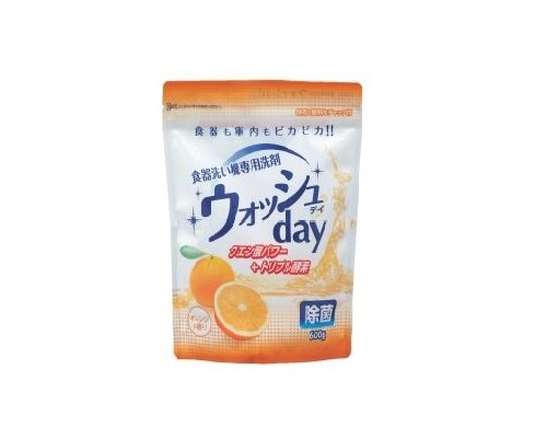 Порошок для посудомоечных машин Nihon Automatic Dish Washer Detergent с ароматом апельсина, 600 г