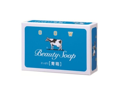 LION Молочное освежающее мыло Beauty Soap "Чистота и свежесть" синяя упаковка 1 шт × 85 г