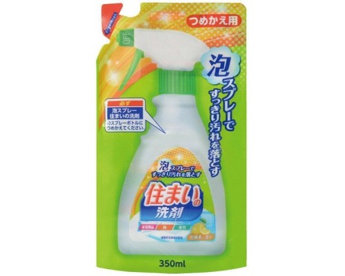 Чистящее средство для мебели, электроприборов и пола Nihon Sumai Clean Spray, полирующее, сменная упаковка, 350 мл